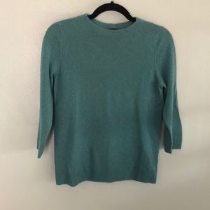 Cashmere Blue-Green Talbots Sweater